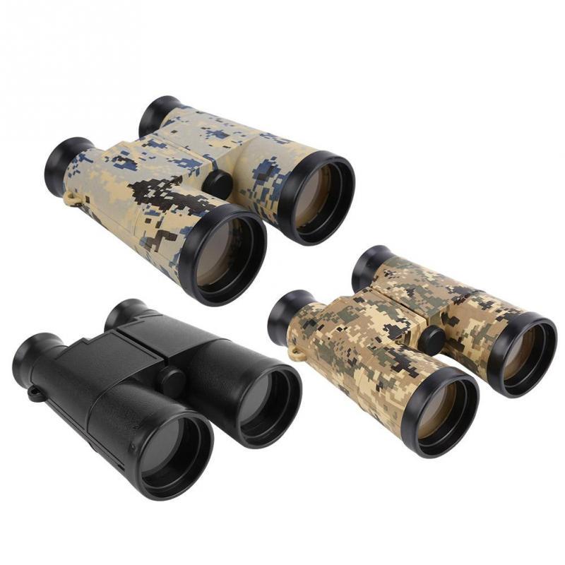 HD Professional Binoculars Telescope Binoculars Outdoor Military Games Toys for Children Kids Kids Binoculars Blue Camouflage 6×42 Outdoor Military Toys with Lanyard