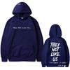 Rappndrick Lamar They Not Like Us Double Sided Print Hoodies Fashion Letter Printed Graphic Sweatshirts Casual Harajuku
