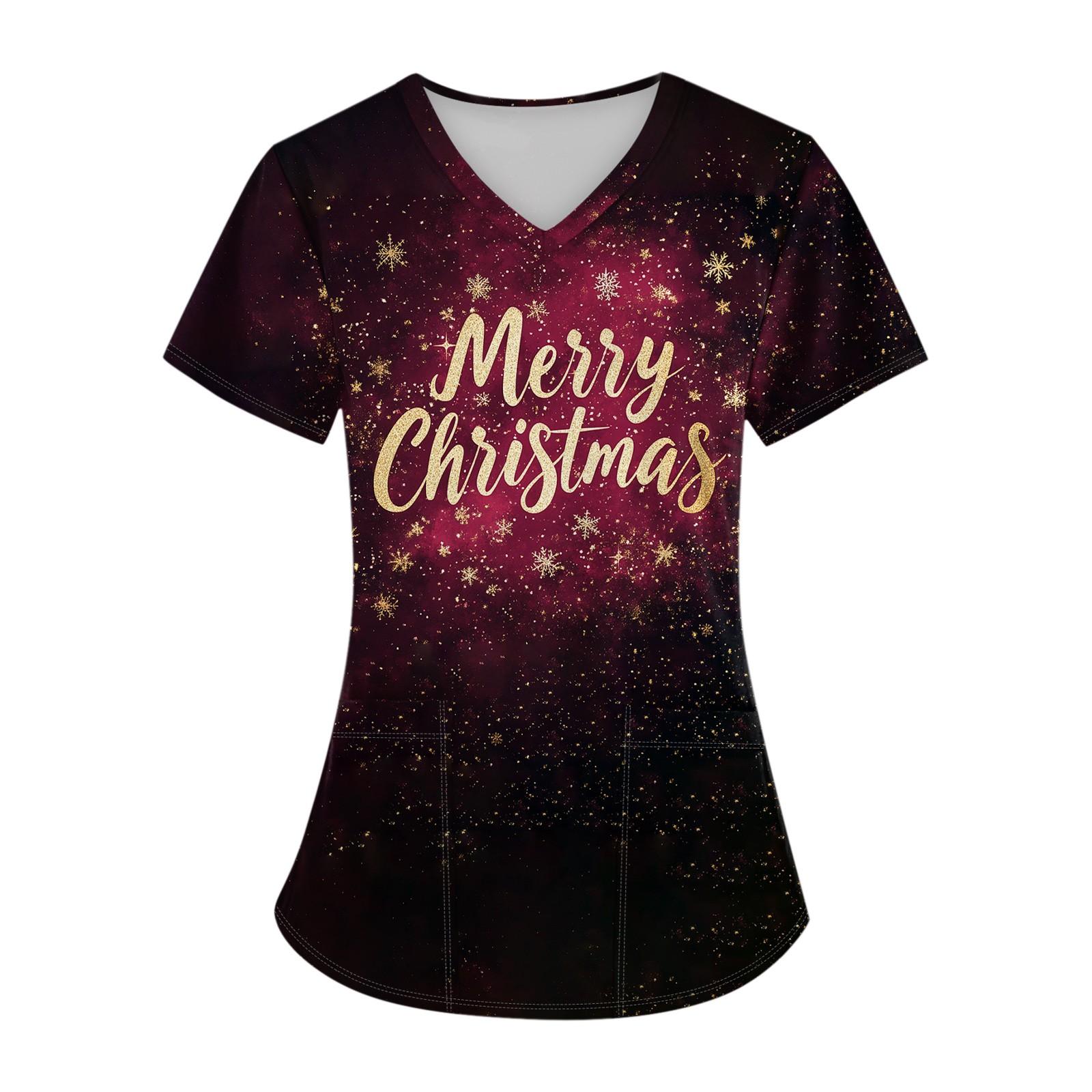 

Женский топ с карманом и коротким рукавом с крестом и V-образным вырезом XXXXL