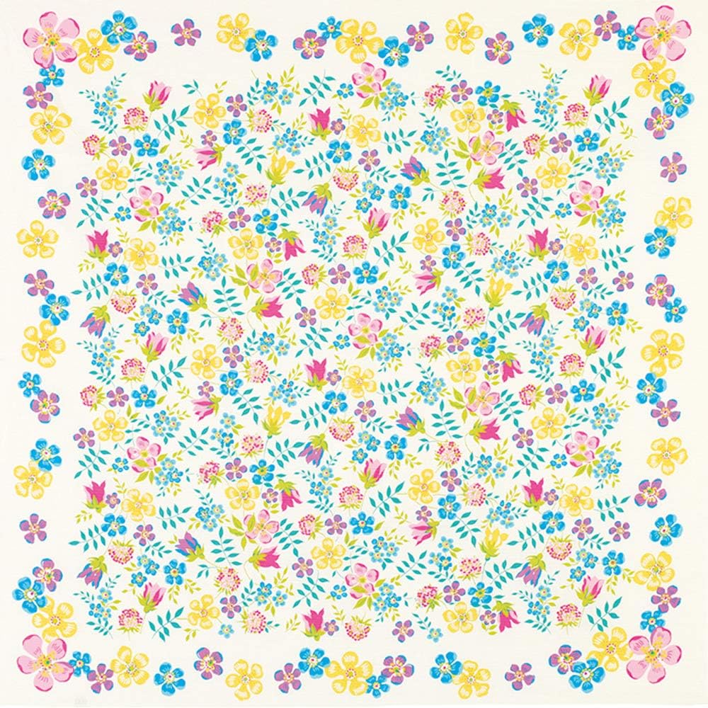 

Liberty Furoshiki Large Liberty Edenham 92cm Cotton Shantung White with Large Made in Japan [Sanbi] (Wrapping Cloth), Size, Print, Pattern, Wide, рожевий