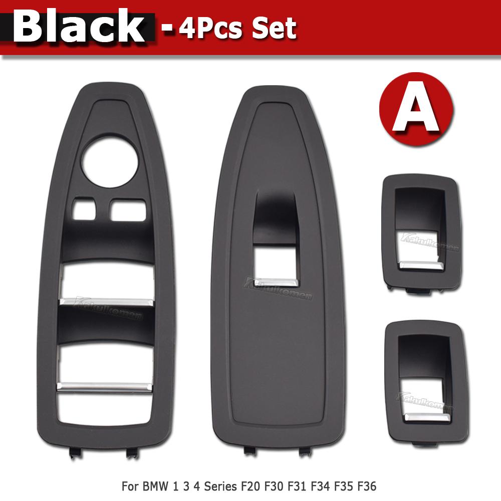 LHD RHD Car Interior Door Window Regulator Button Cover Trim For BMW 1 3 4 Series F20 F30 F31 F34 F35 F36 2012 2013 2014-2018