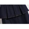DIMANAF 2026 Plus Size Summer Denim Skirts Women Blue Fashion Jeans Lady High Waist Casual Elegant Skirt