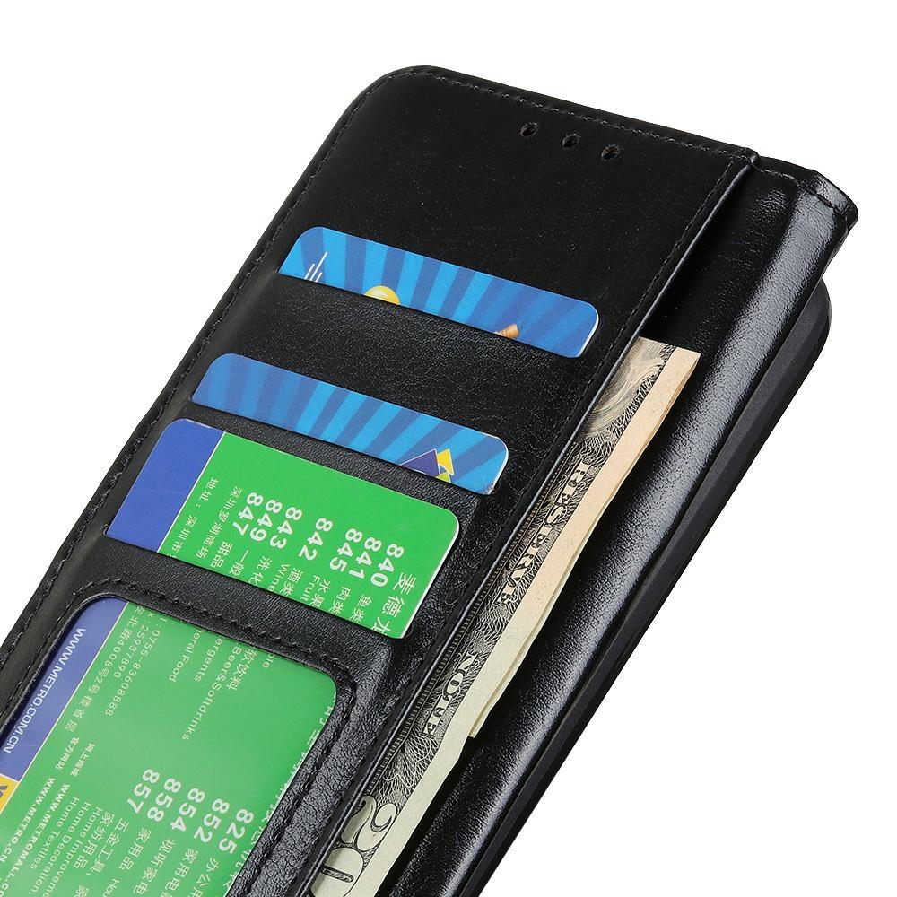 For iPhone 17 Pro Max Case Crazy Horse Texture PU Leather Phone Stand Cover