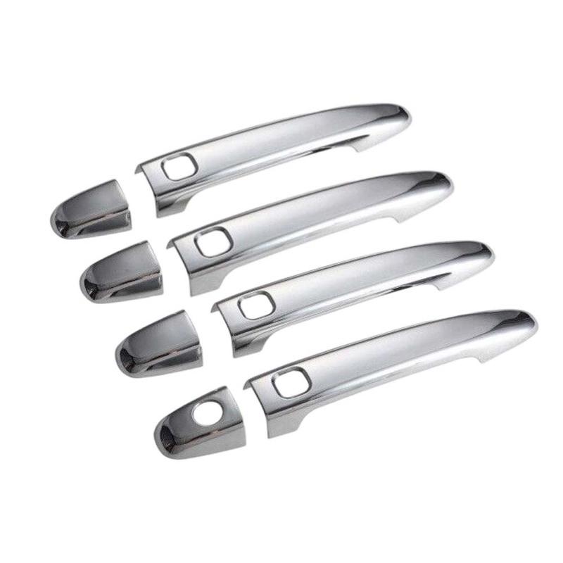 Car Decoration Door Handle Cover For Toyota Camry XV40 2007-2011 Silver Cars Accessories Exterior Styling Upgrade