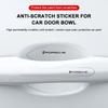 8 st Genomskinliga Skyddsklistmärken för Dörrhandtagsskål mot Repor för Porsche 911 918Spyder 928 944 968 Boxster Cayenne Macan Panamera