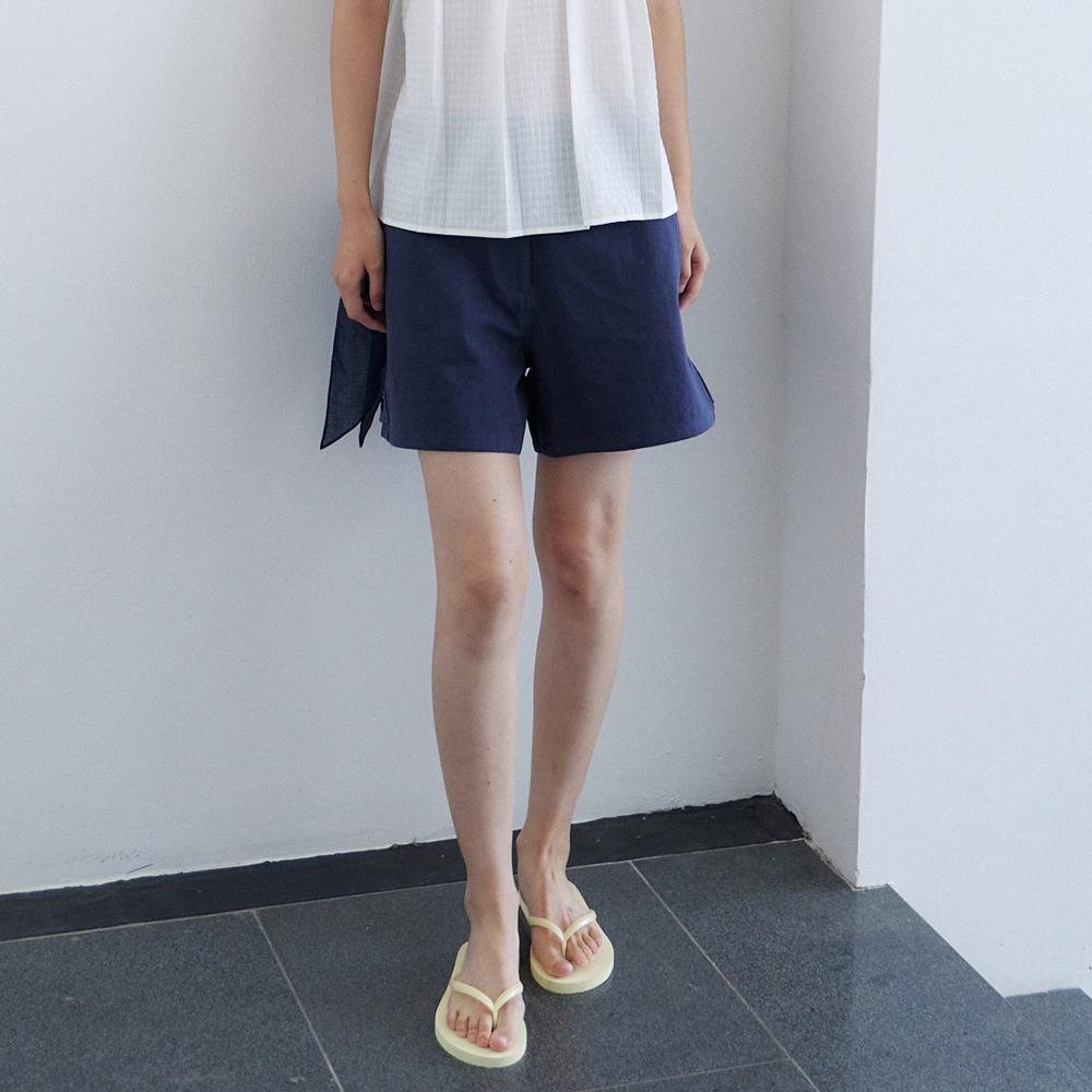 NOEUD Side-Tab Shorts (Navy)