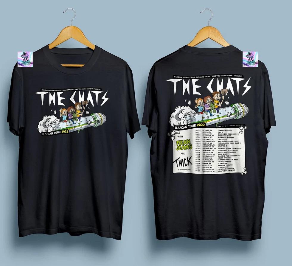 The Chats US, Can Tour 2022 Shirt 2 side shirt S