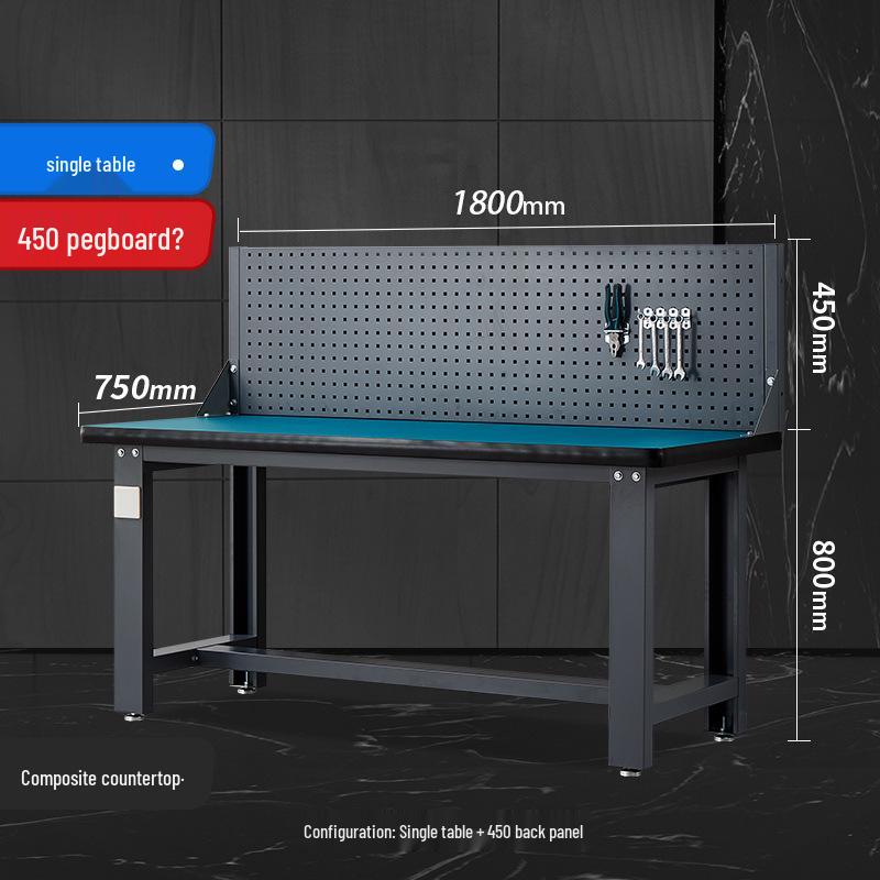 Heavy-Duty Stainless Steel Anti-Static Workbench for Laboratory and Workshop Use