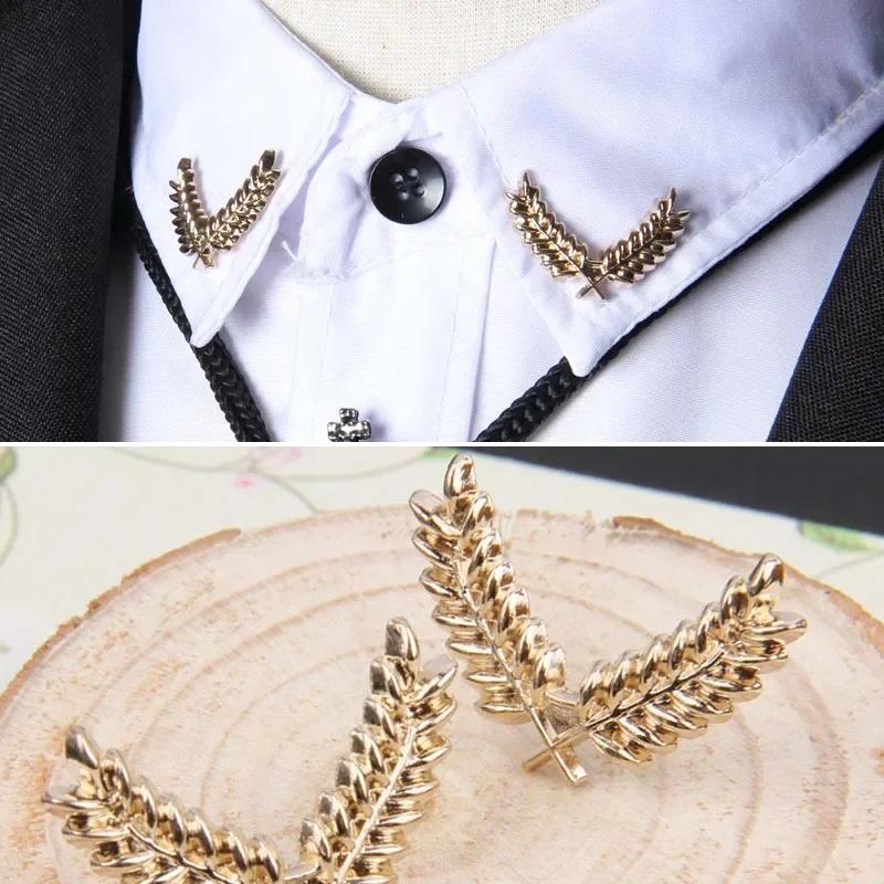 I-Remiel Vintage Driehoek Kroon Kraagspeld voor Mannen Vrouwen - Uitgesneden Broche Embleem Sieraden voor Shirt Pak Accessoires