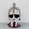 Gladiator Helmet-Knight Roman Soldier Maximus Helmet Larp Halloween Costume