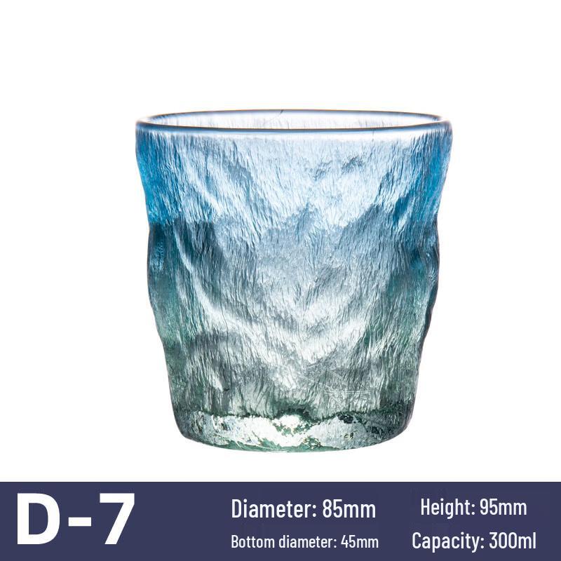 Shijin Lake Green Glacier Glass Tumbler Set