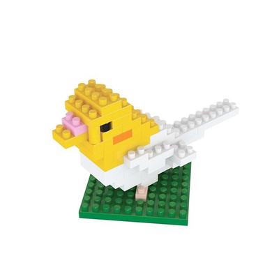 Nanoblok bílý papoušek 70 kusů (PCS)