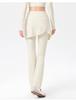 Women's Micro-Flare Yoga Skirt Pants Set for Outdoor Fitness - Autumn/Winter