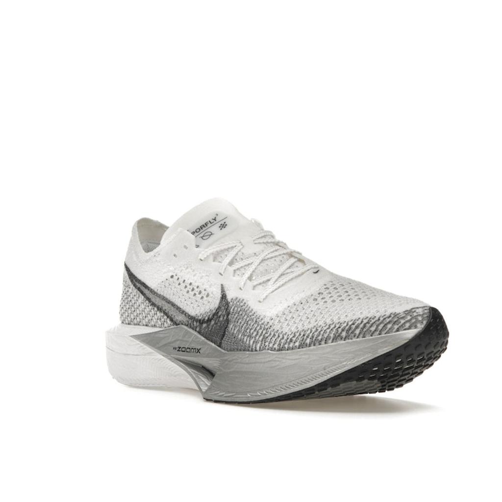 Nike ZoomX VaporFly Next% 3 White Particle Grey Men Sneakers Metallic-Silver Dark-Smoke-Grey DV4129-100