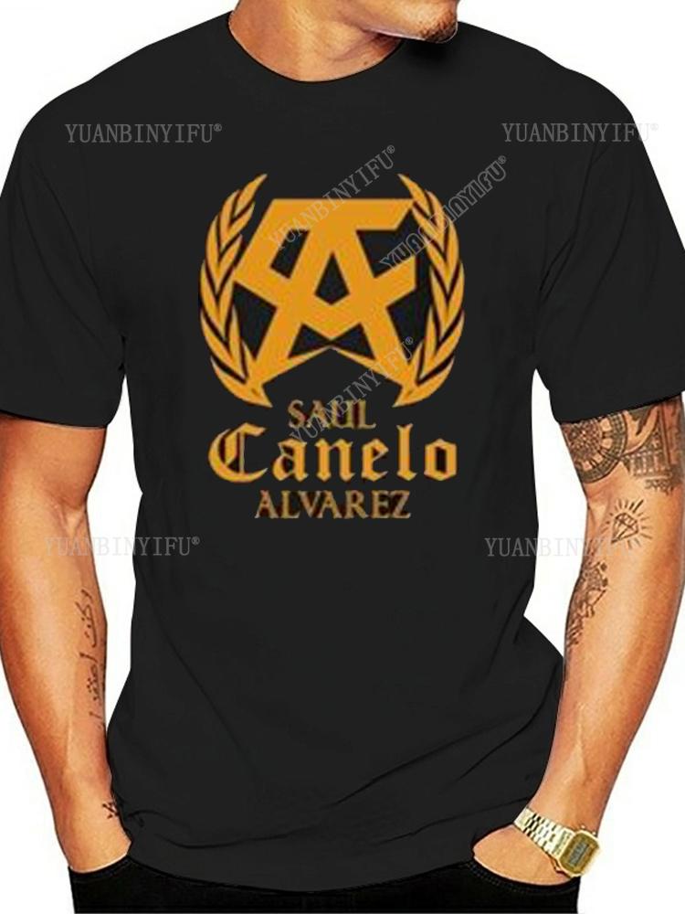 New Arrival  Classic Fashion Canelo Alvarez Boxinge Mexican Flag T-shirt  Casual  Short Sleeve O-neck Unisex Shirt Hot Product