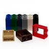 10pcs 60592 Door Frame Window Glass Building Blocks Moc Accessories Compatible with Bricks Children Toys Parts