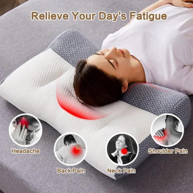 New Sleeping Pillows Non-deformable and Non-Collapsing Neck Orthopedic Pillow Sleep Aid SPA Pillow Massage Pillow Secret Pillow