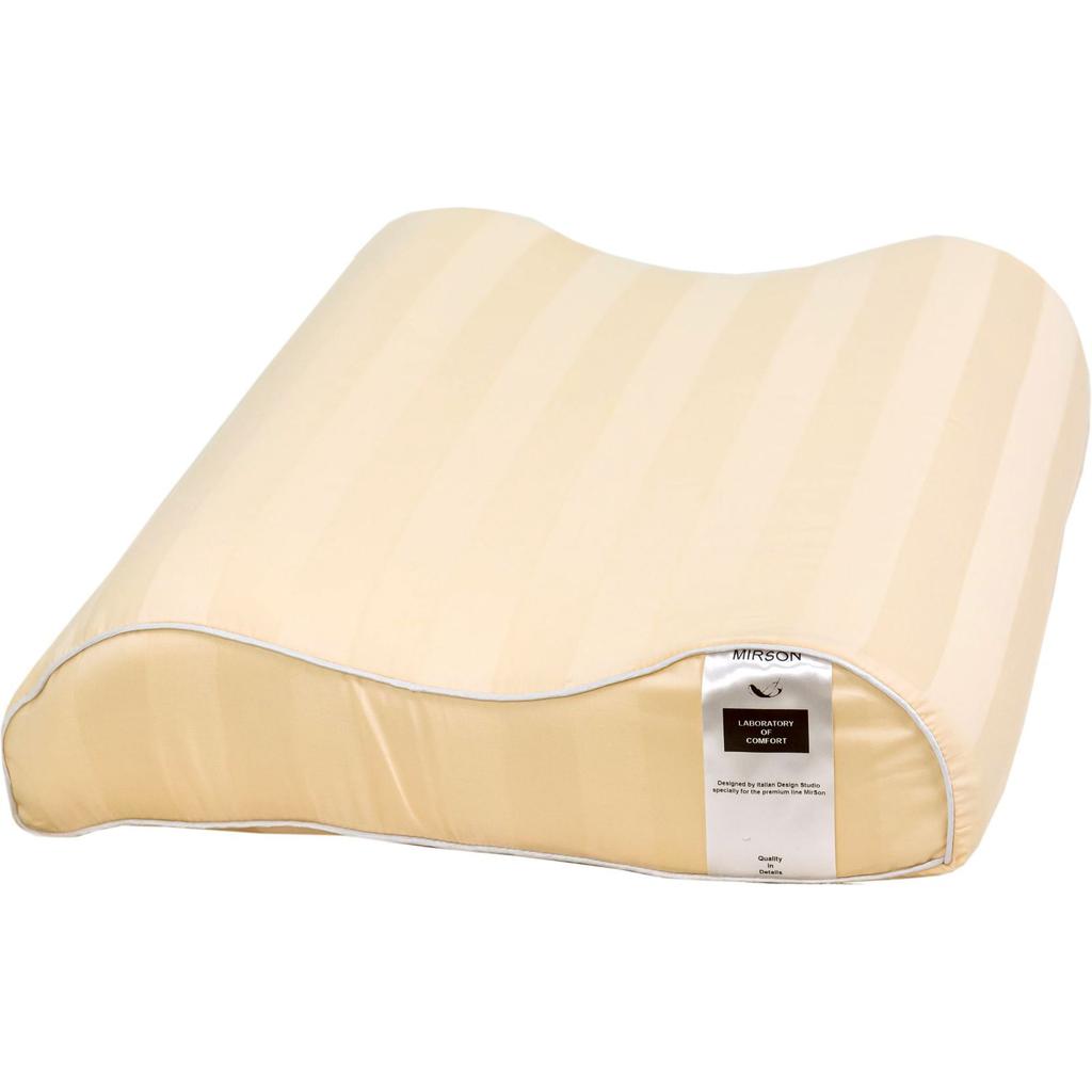 Polyester (Anti-Allergen) Pillow №6002 Noble stripe Сarmela 100% cotton, 100% polyester filling. Medium.