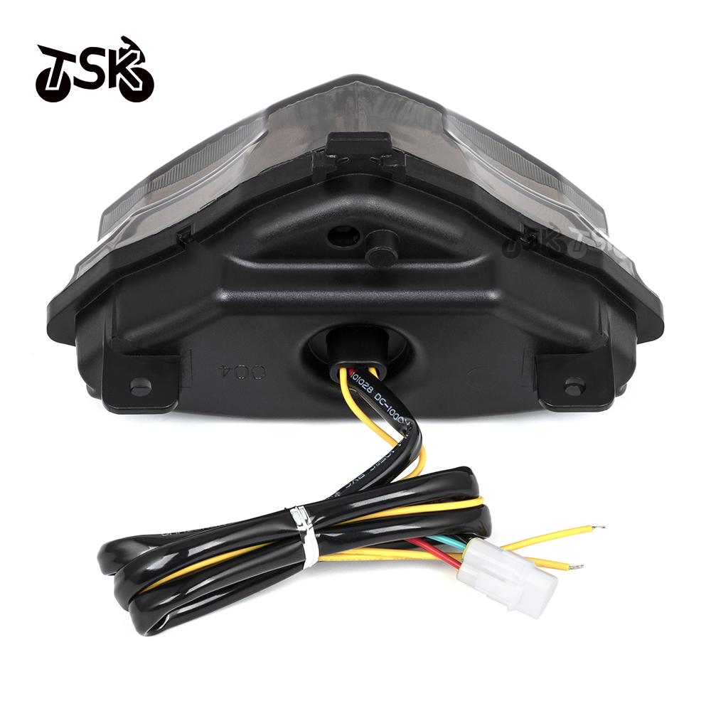 Motorcycle LED Brake Taillight Turn Signals Rear Lamp Stop Tail Light For YAMAHA YZF R1 2004 2005 2006 Motorcycle Accessories