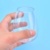 4 stk/sett Knusesikre vinglass Uknuselige Pet Rødvinstumlere Glasskopper