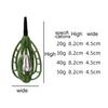 20/30/40/50g Carp Fish Feeder Outdoor Fishing Bait Cage Tackle Tool Accessories
