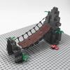 Drawbridge Set Mountain Bridge Stone Classic MOC Bricks Accessories Constructor Building Blocks Parts 6083 23996 63141