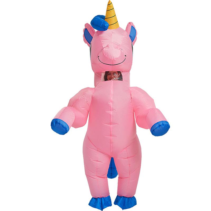 Inflatable Pegasus mascot costume, for adults