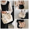 Nylon Canvas Shoulder Bag Solid Color Women Handbag Fashion Oxford Tote Bag  Women