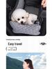 Portable Pet Car Bed & Safety Seat for Dogs and Cats