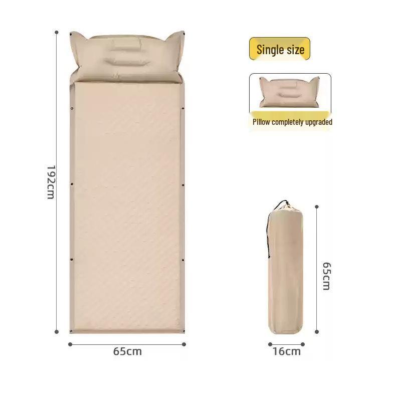 Double Camping Inflatable Mattress Pad for Tent or Home
