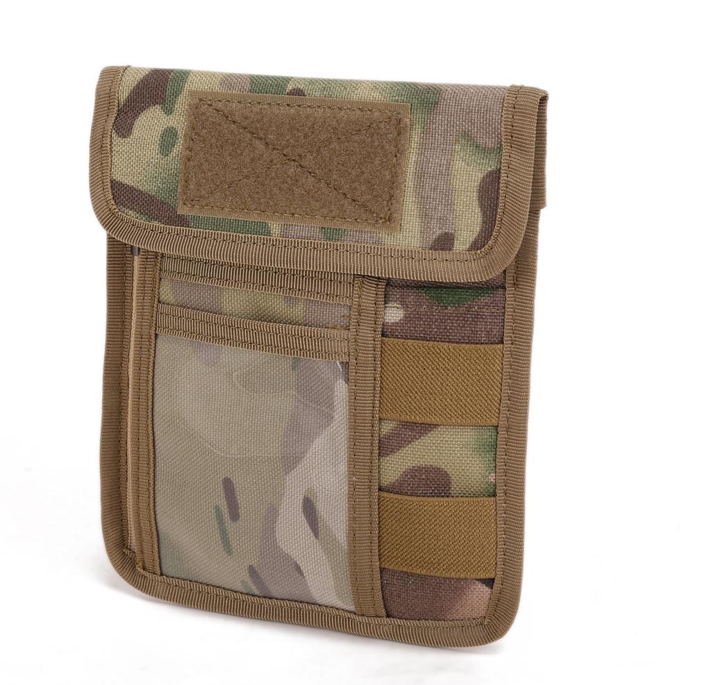 Travel Pouch Neck Wallet Family Passport Holder Organizer Case Multi-Pockets Passport Document Credit Case