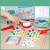 Simulation Wooden Pizza Cutting Game Children Puzzle Toy For Role Playing