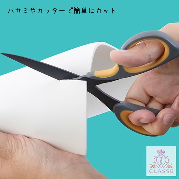 CLASSE Modeling Materials Board Takumi Seal Type White M Size 5mm Thickness "COS COS2-MSE-WH5"