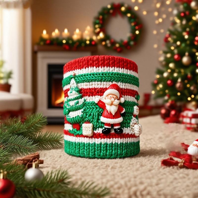 Nikolaus Geprägte Zylindrische Silikonform Feiertagskerze Silikonform Für Epoxidharz Kunst Handgemachte Kerze Seifenherstellung