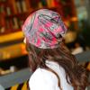 BUZZxSELECTION Paisley Knit Stylish Summer Knit CAP133 Women's Cap, Hat, (01 Red)