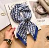 Silk Women's Square Scarf - Versatile Fashion Accessory for Spring and Autumn