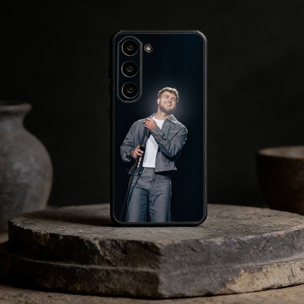 A-Alex W-Warren Singer FUNNY Magnetic Phone Case For Samsung Galaxy A91,80,73,72 ,71,53,52,32 ,31,22,21s,20,Soft Black Case