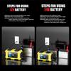 12V/10A 24V/5A Smart Charger for Iron Lithium, GEL, Lead-Acid, AGM, LiFePo4 Motorcycle and Car Batteries.