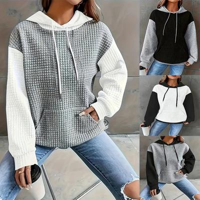 Sweatshirt for Women Cotton Oversize Hooded  Thickened Loose Casual Pullover Long Sleeve Winter Sweatshirt Top