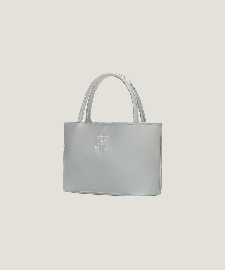 Mucu And Ebony Near Tote Bag _ Silver