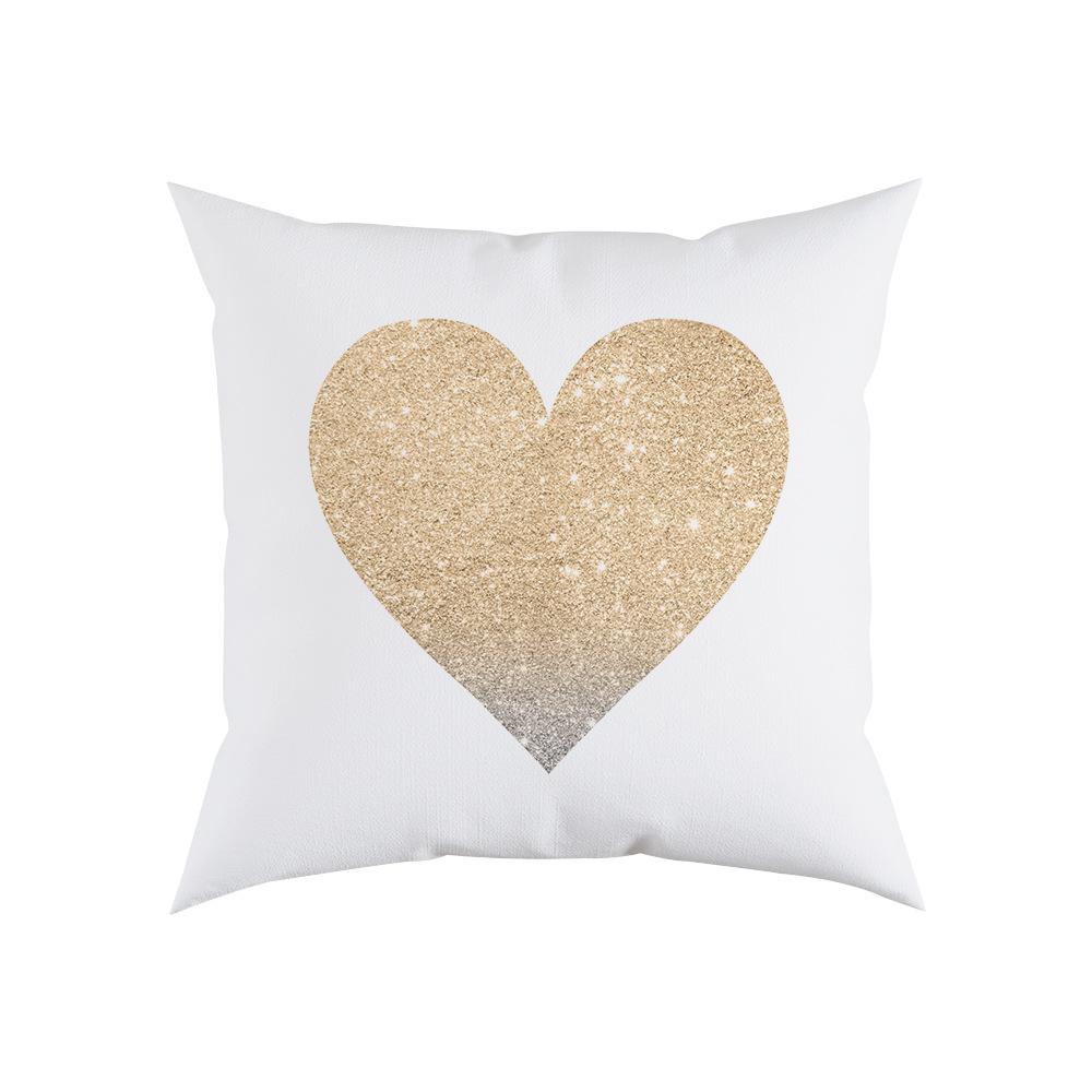 New Product Pillow Ins Nordic Style Double-sided Solid Color Plush Pillow Cover Sofa Cushion Cover