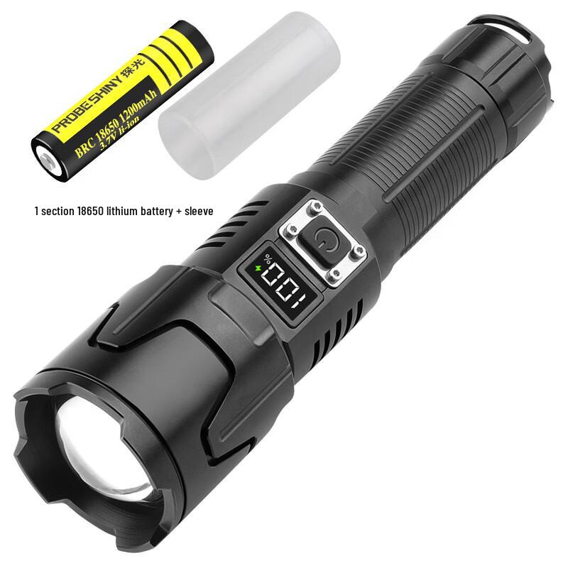High-Power USB Rechargeable LED Flashlight