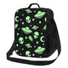 Alien Lunch Bag with Adjustable Shoulder Strap Reusable Thermal Bento Tote for Work Picnic Beach