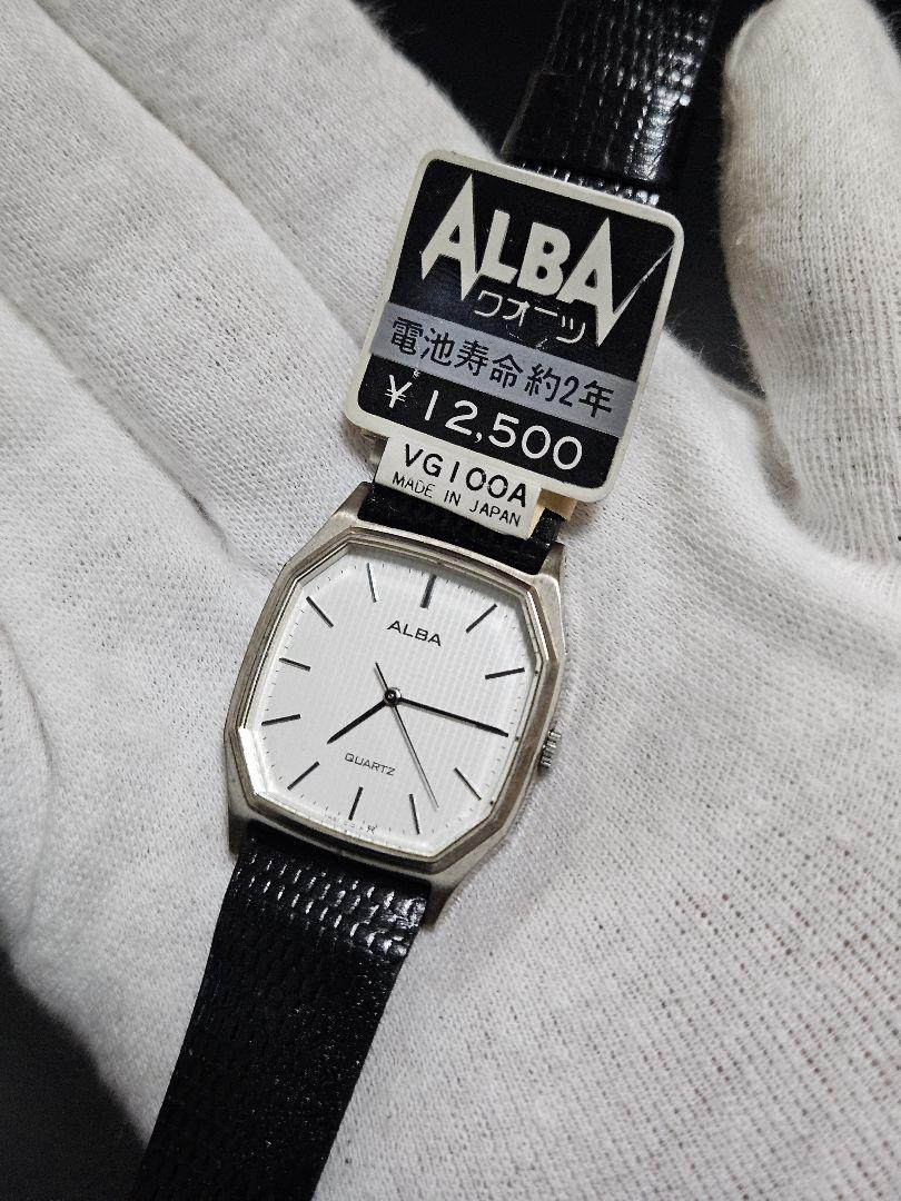 

[Б/У] Кварцевые наручные часы SEIKO ALBA с ценником