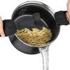MICHELANGELO Cooking Noodles Pot Double Handle Soup Pot with Strainer Lid Home Induction Cooker Universal Milk Pot Kitchenware