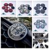 RCIZ5 11pcs 50mm 56mm 60mm Car Hood Trunk Steering Wheel Badge for Alfa Romeo Brera New Spider Giulietta Mito Giulia Wheel Center Cap