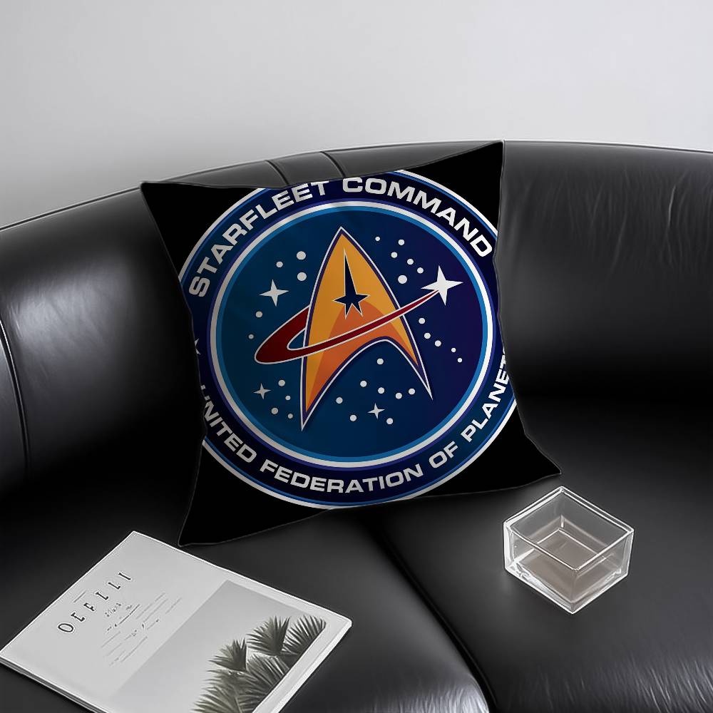 S-Star T-Trek Ship Movie Pillow Case Anti-dustmite Invisible Zipper Sofa Bed