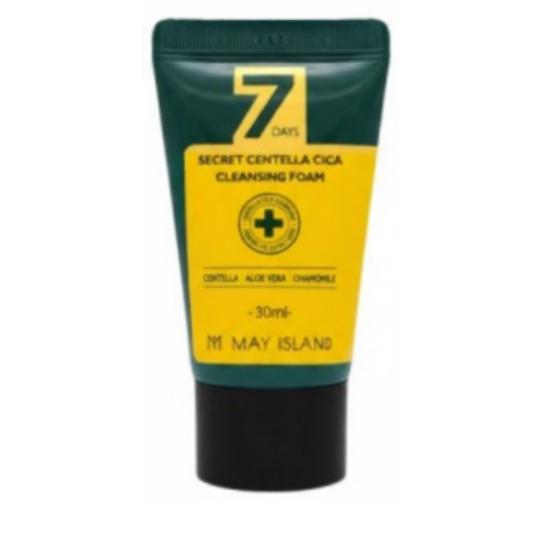 

[MAY ISLAND] 7 Days Secret Centella Cica Cleansing Foam 30ml 7 Days Secret Centella Cica Cleansing Foam 1
