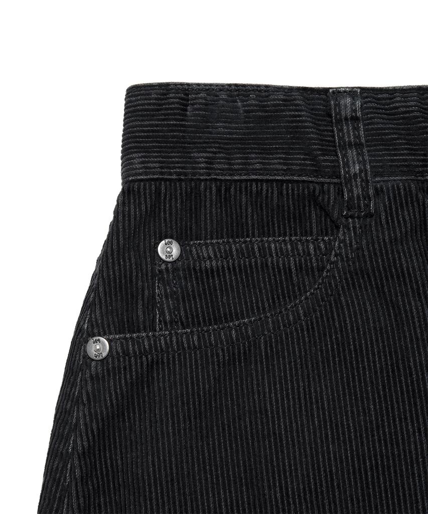Lee Corduroy Mini Skirt Charcoal