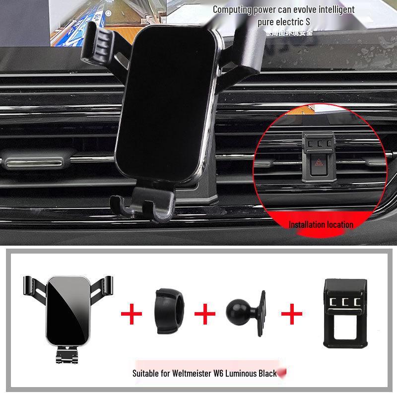Wireless Charging Navigation Phone Holder for WEYMA W6 21